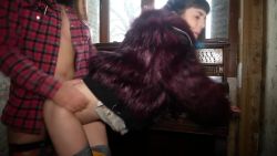 Première fois pour notre couple dans cette maison abandonné on adore