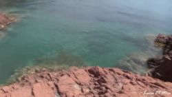 Spanish wank before a seaside fuck