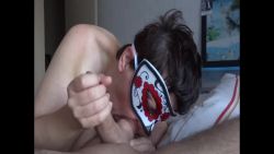 My wife swallows my balls on video
