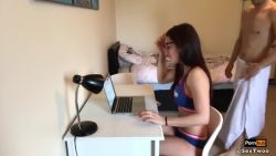 I drive my girlfriend totally crazy with my cock