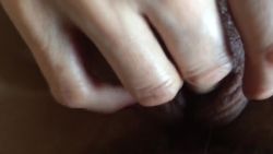 I touch myself while he sodomizes me