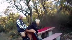 I let my wife get lit in the wild
