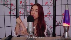 JOI et ASMR Jolie rousse française veut que tu jouisses