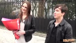 First time with a MILF for this lucky young man