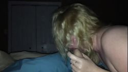 My girlfriend sucks me off and I finger her...