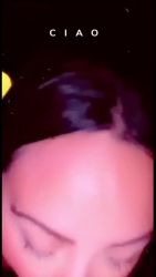 Melody Perez sucks a dick in the evening in close-up