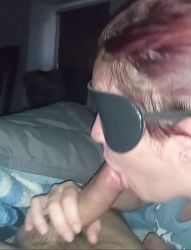 Amateur milf surprises with deep throat and facial