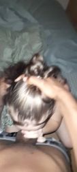 Je suce en laisse, vidéo amateur française