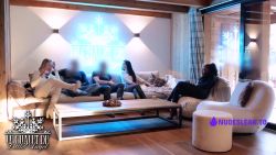 Un chalet avec des femmes sexys qui se battent pour des queues – Episode 5