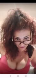 18 years old, she makes a little show on cam