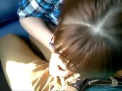 I Give a Naughty Blowjob on a Moving Train